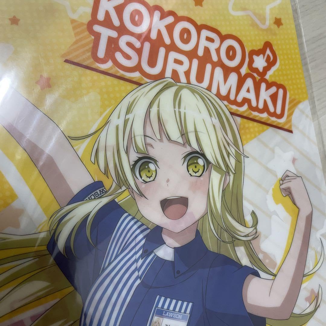 Amazon.co.jp: バンドリ ローソン クリアファイル 弦巻こころ 戸山香澄